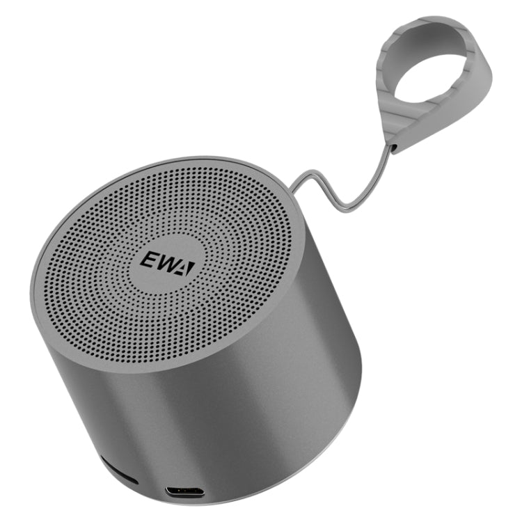 EWA A129 Mini Bluetooth 5.0 Bass Radiator Metal Speaker(Grey) - HoMEdemic™ 