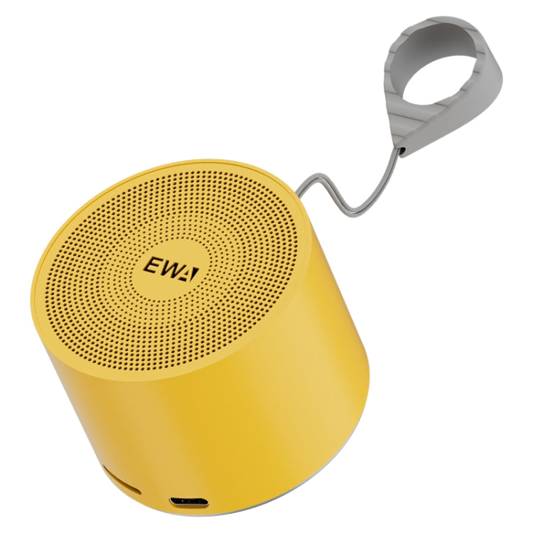EWA A129 Mini Bluetooth 5.0 Bass Radiator Metal Speaker(Yellow) - HoMEdemic™ 