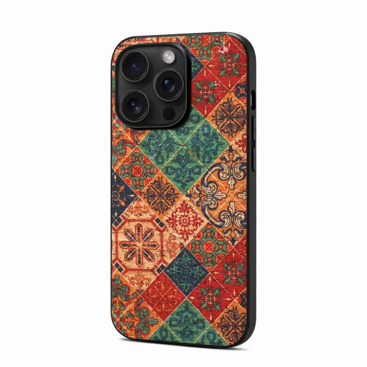 For iPhone 15 Pro Max Four Seasons Flower Language Series TPU Phone Case(Winter Blue) - HoMEdemic™ 