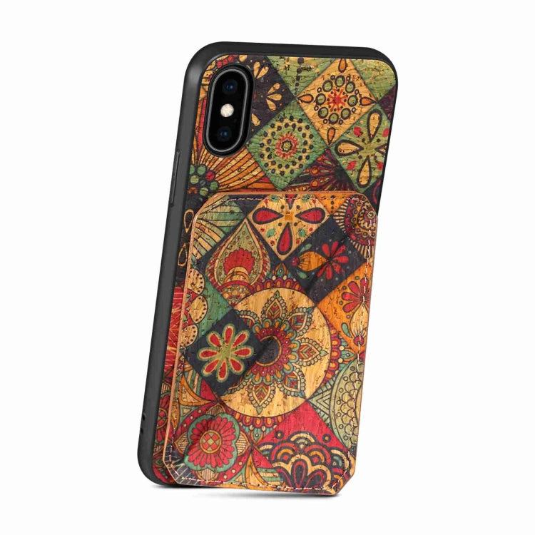 For iPhone 14 Pro Dual Card Slot Holder Phone Case(Autumn Yellow) - HoMEdemic™ 