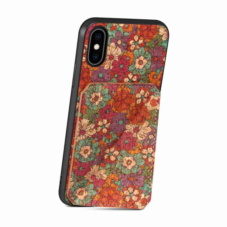 For iPhone 14 Pro Dual Card Slot Holder Phone Case(Summer Red) - HoMEdemic™ 