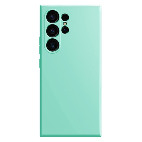 For Samsung Galaxy S24 Ultra 5G Imitation Liquid Silicone Phone Case(Light Cyan) - HoMEdemic™ 