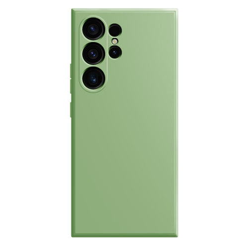 For Samsung Galaxy S24 Ultra 5G Imitation Liquid Silicone Phone Case(Matcha Green) - HoMEdemic™ 