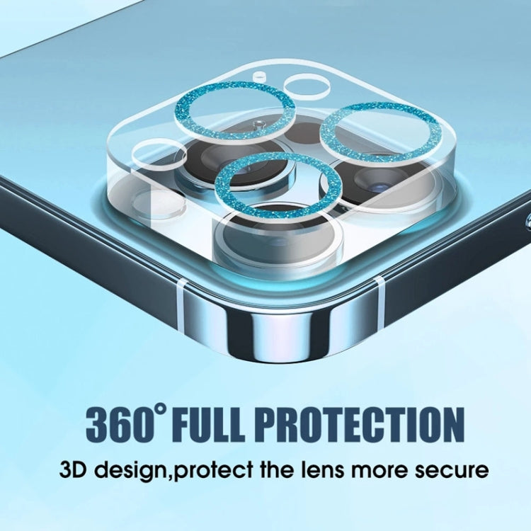 For iPhone 15 Pro Max / 15 Pro Tempered Glass CD Texture Back Camera Film(Gold) - HoMEdemic™ 