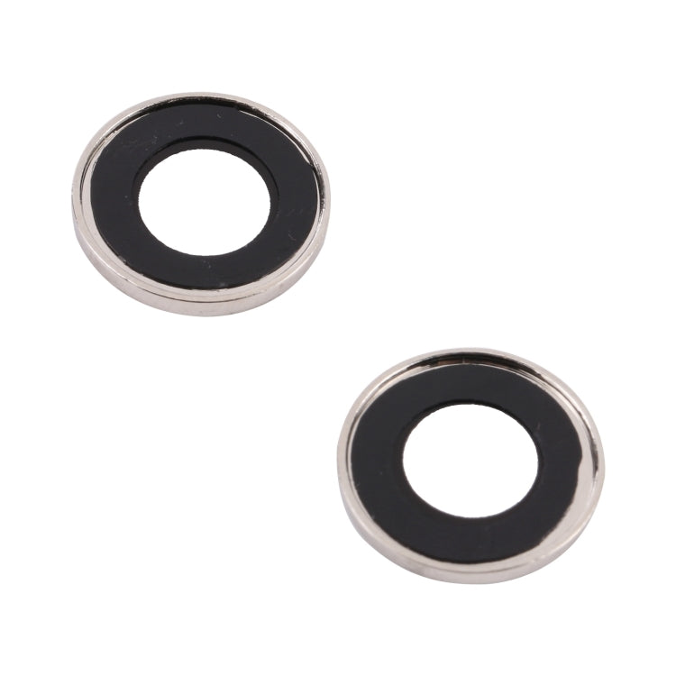For iPhone 15 / 15 Plus 9H Point Drill Camera Lens Protector Ring(Silver) - HoMEdemic™ 
