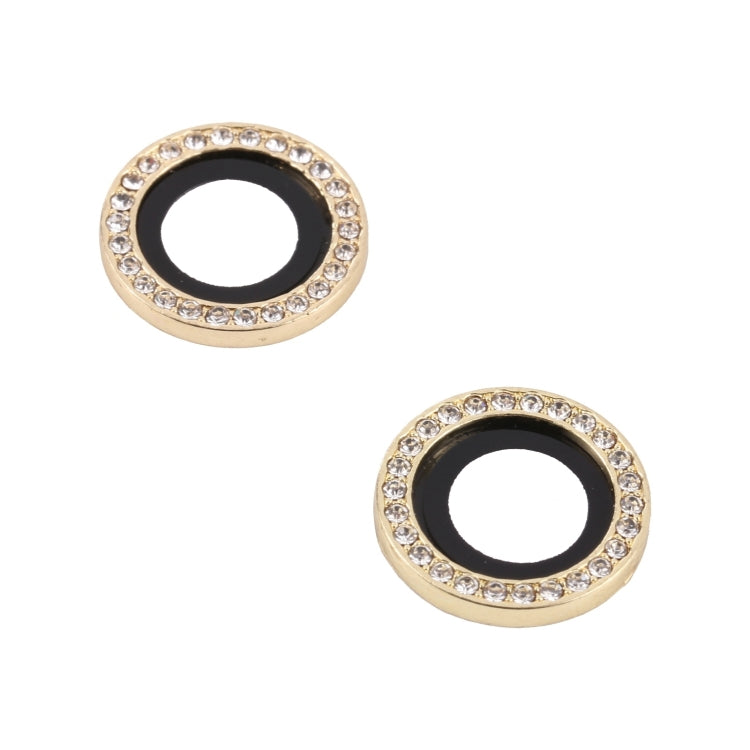 For iPhone 15 / 15 Plus 9H Point Drill Camera Lens Protector Ring(Gold) - HoMEdemic™ 