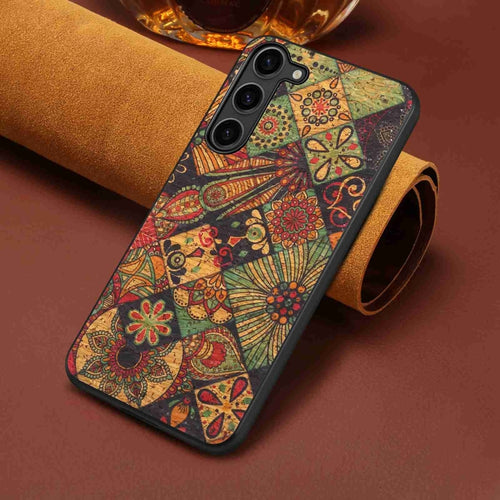 For Samsung Galaxy S24 Ultra 5G Four Seasons Flower Language Series TPU Phone Case(Autumn Yellow) - HoMEdemic™ 