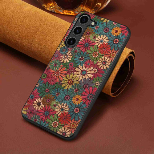 For Samsung Galaxy S24 Ultra 5G Four Seasons Flower Language Series TPU Phone Case(Spring Green) - HoMEdemic™ 