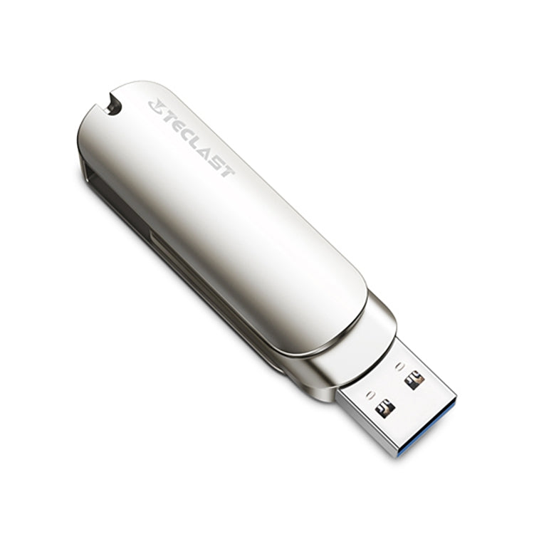 Teclast Leishen Plus Series USB3.0 Twister Flash Drive, Memory:64GB(Silver) - HoMEdemic™ 