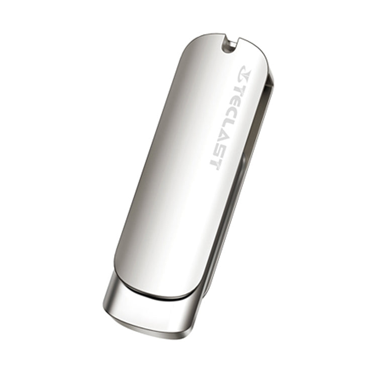 Teclast Leishen Plus Series USB3.0 Twister Flash Drive, Memory:64GB(Silver) - HoMEdemic™ 
