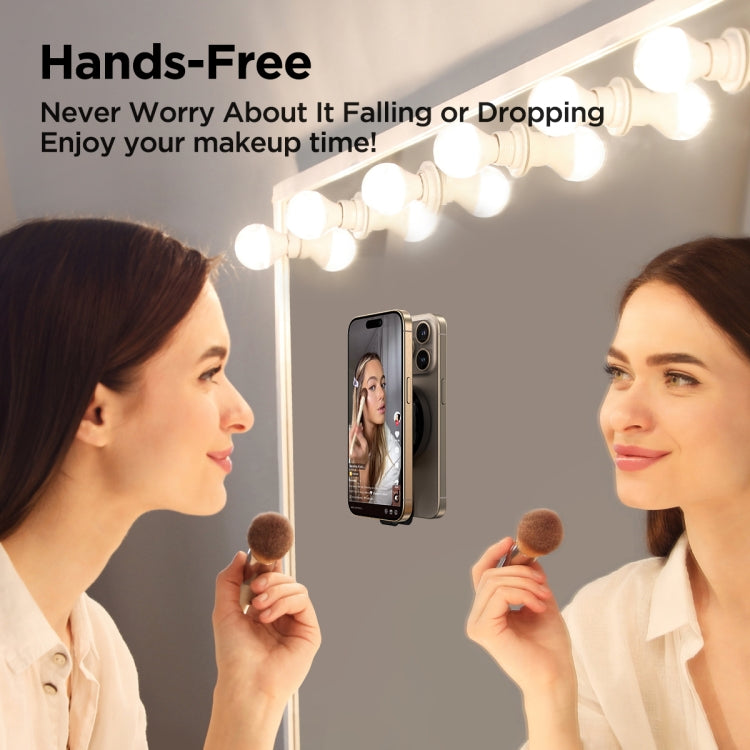 JOYROOM JR-ZS393 Suction Cup Magnetic Phone Holder(Black) - HoMEdemic™ 