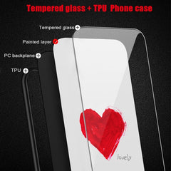 For Samsung Galaxy S24 Ultra 5G Colorful Painted Glass Phone Case(Purple Sky) - HoMEdemic™ 