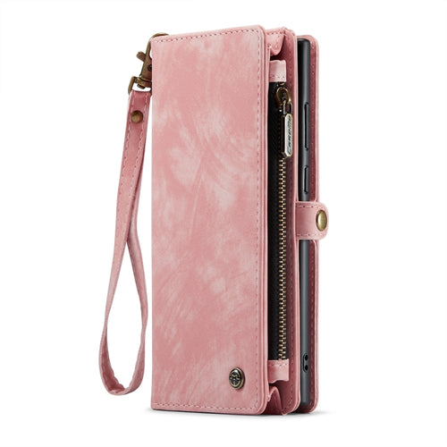 For Samsung Galaxy S24 Ultra 5G CaseMe 008 Detachable Multifunctional Leather Phone Case(Pink) - HoMEdemic™ 