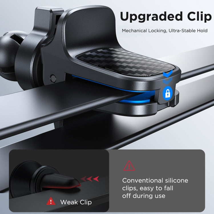 JOYROOM JR-ZS377 Car Air Vent Mobile Phone Navigation Holder(Black) - HoMEdemic™ 