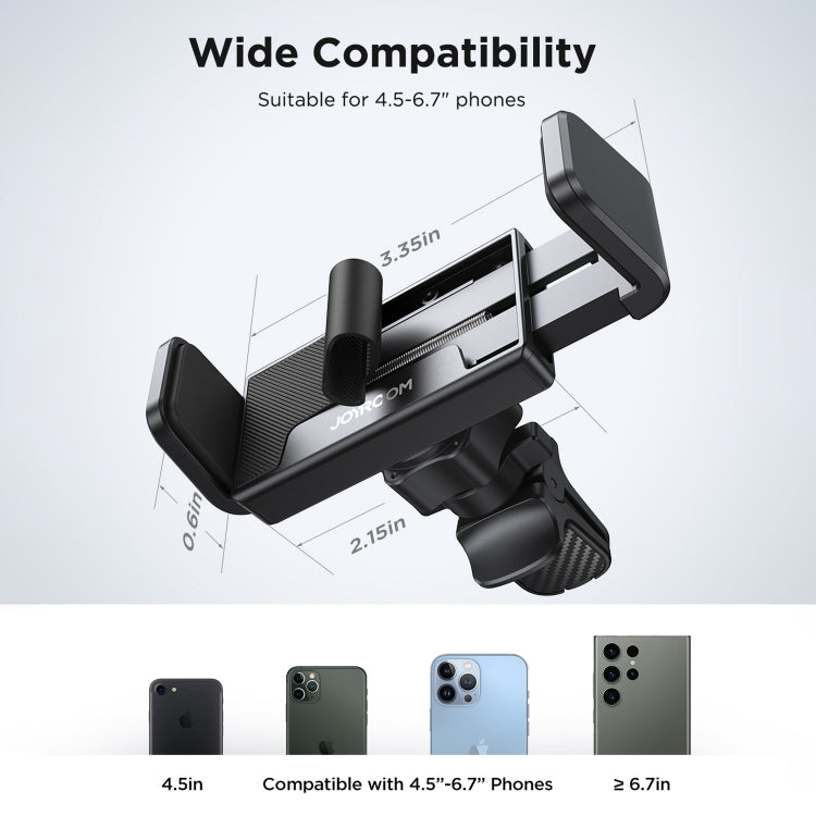 JOYROOM JR-ZS377 Car Air Vent Mobile Phone Navigation Holder(Black) - HoMEdemic™ 