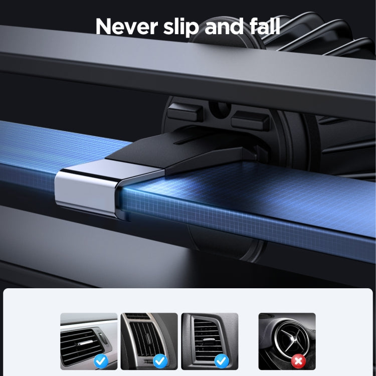 JOYROOM JR-ZS240 Pro Magnetic Wireless Car Air Outlet Charger(Black) - HoMEdemic™ 