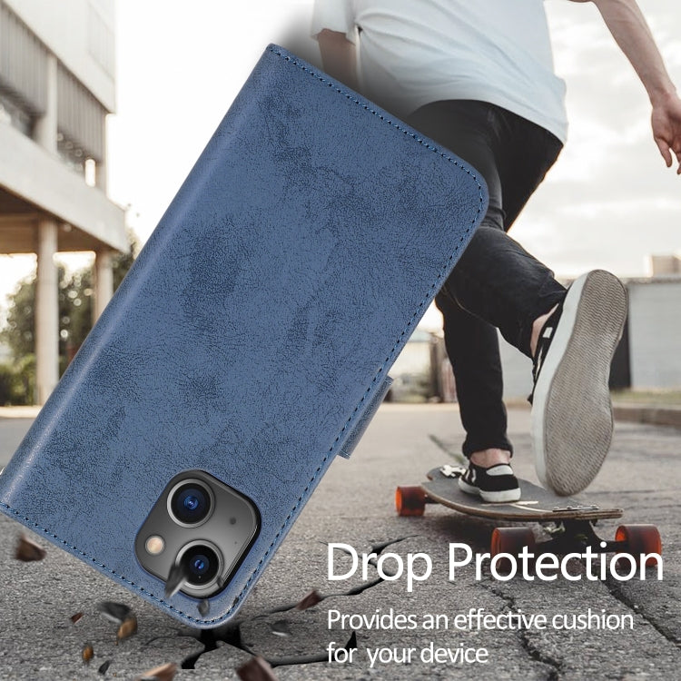 For iPhone 15 Pro 2 in 1 Detachable Phone Leather Case(Dark Blue) - HoMEdemic™ 