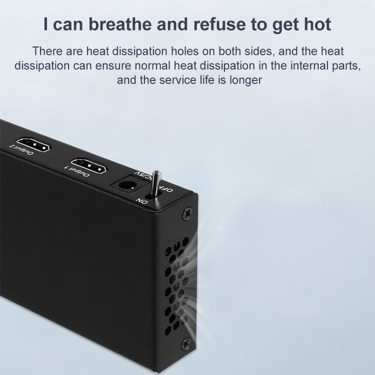 Measy SPH104 1 to 4 4K HDMI 1080P Simultaneous Display Splitter(AU Plug) - HoMEdemic™ 