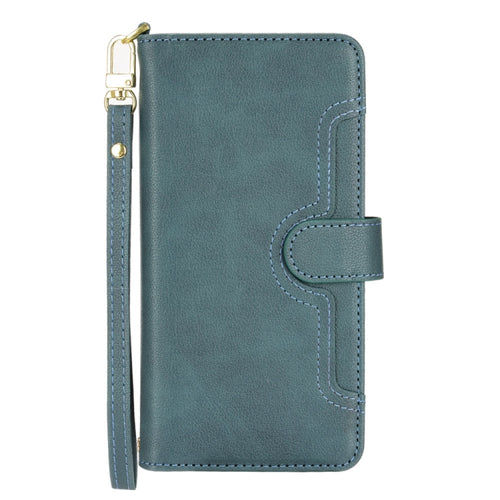 For Samsung Galaxy S24 Ultra 5G Litchi Texture Zipper Leather Phone Case(Green) - HoMEdemic™ 