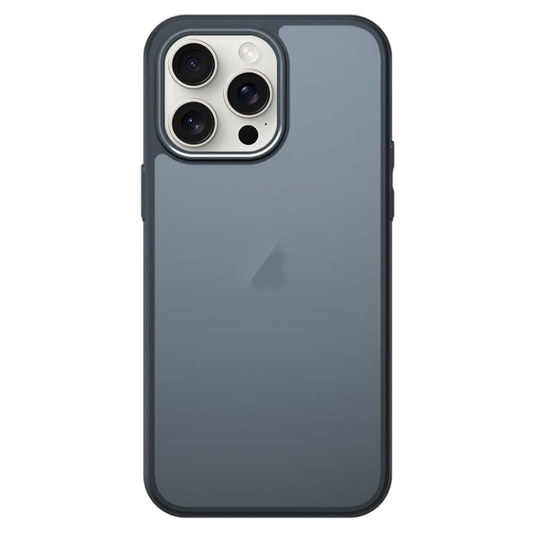 For iPhone 15 Pro Armor PC Hybrid TPU Phone Case(Black) - HoMEdemic™ 