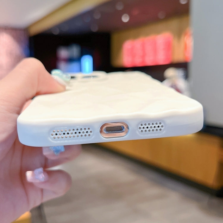 For iPhone 15 Pro Frosted Wrinkles Texture TPU Phone Case(Brown) - HoMEdemic™ 