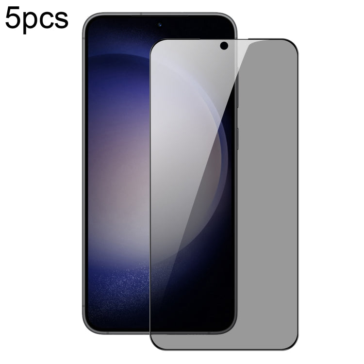 For Samsung Galaxy S23+ 5G 5pcs DUX DUCIS 0.33mm 9H High Aluminum Anti-spy HD Tempered Glass Film - HoMEdemic™ 
