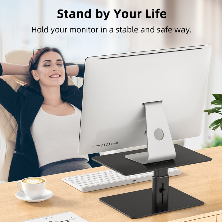 Lenuo DL-202 Aluminum Alloy Computer Screen Bracket(Black) - HoMEdemic™ 