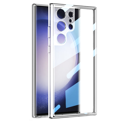 For Samsung Galaxy S24 Ultra 5G GKK Space Frame Transparent PC + TPU Phone Case(Transparent) - HoMEdemic™ 