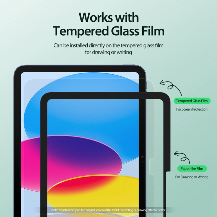 For iPad 2025 / 2022 DUX DUCIS Naad Series Removable Paper-like Screen Protector - HoMEdemic™ 