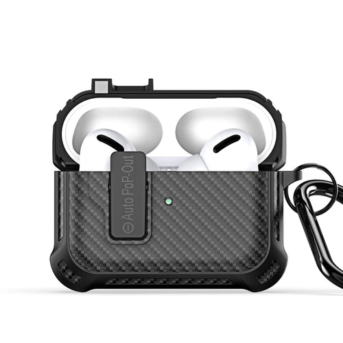 For AirPods Pro 2 DUX DUCIS PECI Series Earbuds Box Protective Case(Black) - HoMEdemic™ 