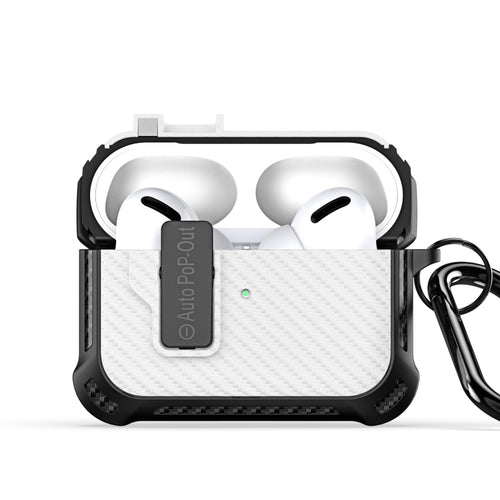 For AirPods Pro 2 DUX DUCIS PECI Series Earbuds Box Protective Case(White) - HoMEdemic™ 