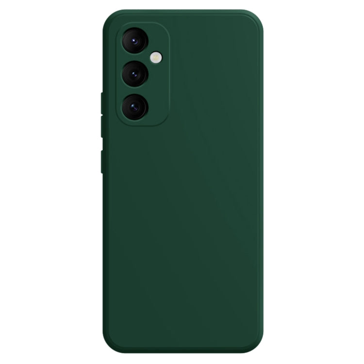 For Samsung Galaxy S24 5G Imitation Liquid Silicone Phone Case(Dark Green) - HoMEdemic™ 