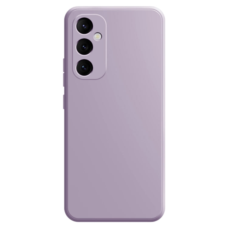 For Samsung Galaxy S24 5G Imitation Liquid Silicone Phone Case(Light Purple) - HoMEdemic™ 