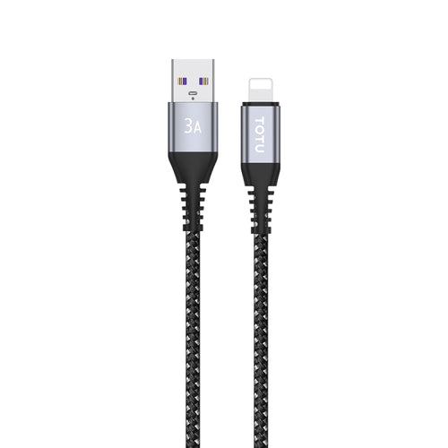 TOTU CB-5-L 15W USB to 8 Pin Data Cable, Length: 1m(Grey) - HoMEdemic™ 