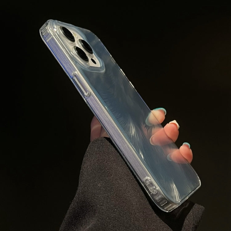 For iPhone 15 Pro Foxtail Bronzing Laser Gradient Phone Case(Black) - HoMEdemic™ 