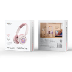 Yesido EP06 Children Over-Ear Bluetooth Headphones(Black) - HoMEdemic™ 