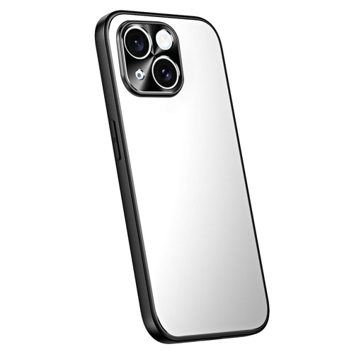 For iPhone 15 R-JUST RJ-61 Electroplating Frosted TPU + PC Phone Case(Silver) - HoMEdemic™ 