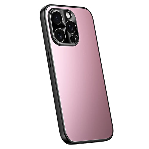 For iPhone 15 Pro R-JUST RJ-61 Electroplating Frosted TPU + PC Phone Case(Pink) - HoMEdemic™ 