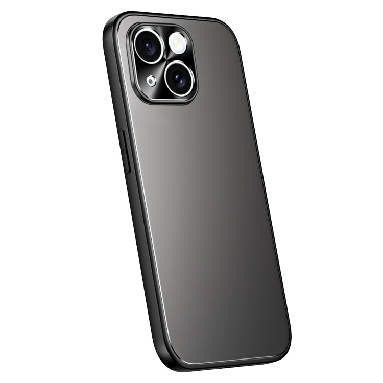 For iPhone 13 R-JUST RJ-61 Electroplating Frosted TPU + PC Phone Case(Grey) - HoMEdemic™ 