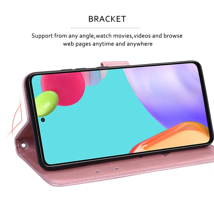 For iPhone 15 Pro Max Rose Embossed Flip PU Leather Phone Case(Rose Gold) - HoMEdemic™ 