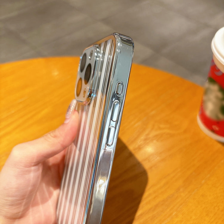 For iPhone 15 Pro Milkyway Series Electroplated TPU + PC Phone Case(Silver) - HoMEdemic™ 