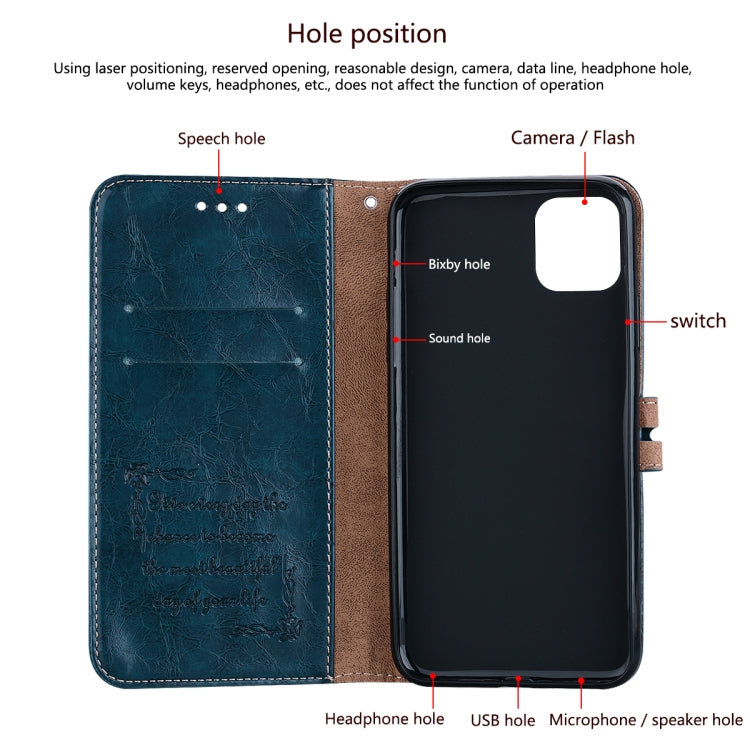 ForSamsung Galaxy S24 Ultra Oil Wax Texture Shockproof Flip Leather Phone Case(Black) - HoMEdemic™ 