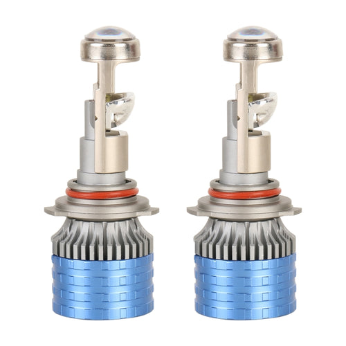 9006 Pair 55W 6000lm 6000K Car LED Mini Lens Headlight Bulb - HoMEdemic™ 