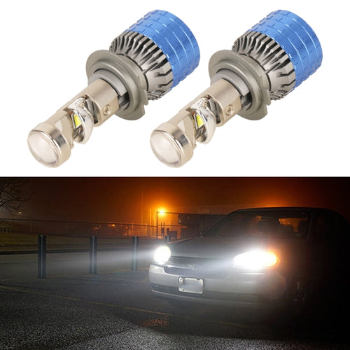 H7 Pair 55W 6000lm 6000K Car LED Mini Lens Headlight Bulb - HoMEdemic™ 