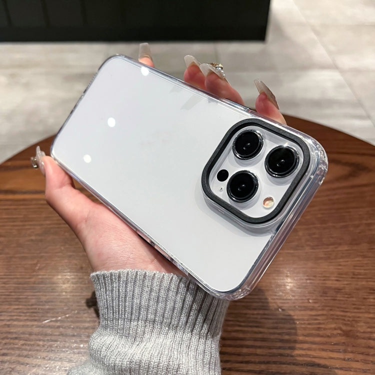 For iPhone 15 Pro 2 in 1 Acrylic Transparent Shockproof Phone Case(Transparent) - HoMEdemic™ 