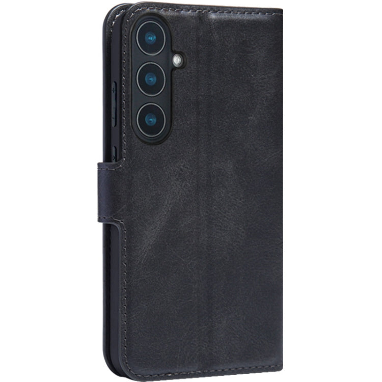 For Samsung Galaxy S24 5G IMAK Count Series Flip Leather Phone Case(Black) - HoMEdemic™ 