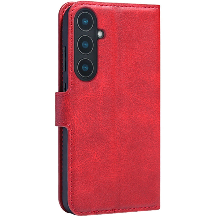 For Samsung Galaxy S24 5G IMAK Count Series Flip Leather Phone Case(Red) - HoMEdemic™ 