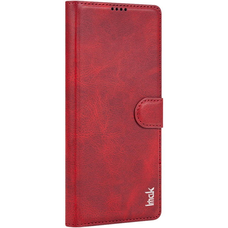 For Samsung Galaxy S24 Ultra 5G IMAK Count Series Flip Leather Phone Case(Red) - HoMEdemic™ 