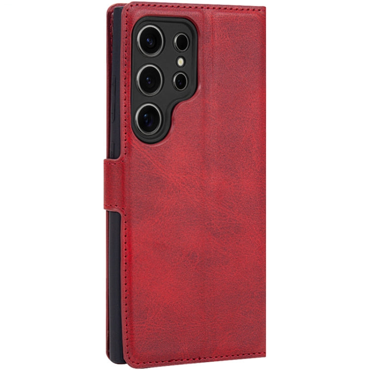 For Samsung Galaxy S24 Ultra 5G IMAK Count Series Flip Leather Phone Case(Red) - HoMEdemic™ 