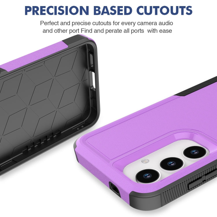 For Samsung Galaxy S24 5G 2 in 1 PC + TPU Phone Case(Purple) - HoMEdemic™ 